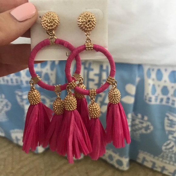 Pink Statement Earrings! - Picture 2 of 3